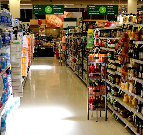 Retail store interior